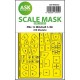 1/48 PBJ-1J Mitchell One-Sided Express Fit Mask for Hk Models