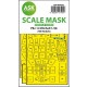 1/48 PBJ-1J Mitchell Double-Sided Express Fit Mask for Hk Models
