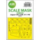1/48 Jaguar Gr.1/Gr.1A One-Sided Express Fit Mask for Airfix kit