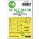 1/72 Heinkel He 111P-2 One-sided Paint Masking for Airfix