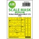 1/72 Vickers Wellington Mk.II One-sided Paint Masking for Airfix