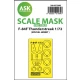 1/72 F-84F Thunderstreak One-Sided Express Fit Mask for Special Hobby