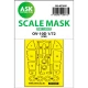 1/72 OV-10D Bronco One-sided Express Fit Mask for ICM kit