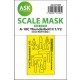 1/72 A-10C Thunderbolt II One-Sided Fit Express Mask for Great Wall Hobby kit