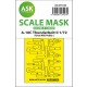 1/72 A-10C Thunderbolt II Double-Sided Fit Express Mask for Great Wall Hobby kit