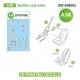 1/48 Spitfire Seat Beltsed 3D-printed Decals