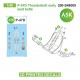 1/48 P-47D Thunderbolt Early Seat Beltsed 3D-printed Decals