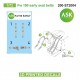 1/72 Fw 190 Early Seat Beltsed 3D-printed Decals