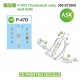 1/72 P-47D Seat Beltsed 3D-printed Decals