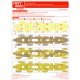 1/144 The Imperial Chinese Navy "Chih Yuen" Deck Masking Sheet for Bronco kit KB14001