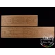 1/350 DKM Bismarck Wooden Deck for Tamiya kit #78013