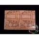 1/350 German Zerstorer Z-30 1942 Wooden Deck for Trumpeter kit #05322