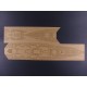 1/350 DKM Bismarck Wooden Deck for Revell kit #05040