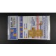1/350 WWII German Destroyer Z-17 Wooden Deck for Zvezda 9043 kit