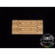 1/700 Imperial Chinese "Chao Yung&Yang Wei" Wooden Deck for S-Model kit #PS700003