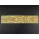 1/700 Japanese Aircraft Battleship Hyuga Wooden Deck set for Hasegawa 120 kit