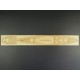 1/700 USS West Virginia BB-48 1941 Wooden Deck set for Trumpeter 05771 kit