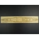 1/700 HMS Warspite 1942 Wooden Deck set for Trumpeter 05795 kit