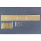 1/700 Japanese Aircraft Carrier Akagi Wooden Deck w/Photoetch for Hasegawa #227 kit