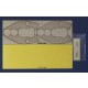 Musashi Wooden Deck w/Masking Sheet & Photoetch for Fujimi #421612 kit (2in1)