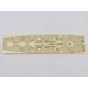 1/700 USS South Dakota BB-57 1944 Wooden Deck for VEE Hobby kit #V57005