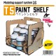 Paint Shelf T5 for Large Bottles