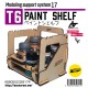 Paint Shelf T6 for Wilder, AK Pigment Bottles etc.