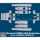 1/35 Tiger I Mid Production Zimmerit set for Academy kits