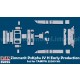 1/35 PzKpfw IV H Early Zimmerit set for Tamiya kits