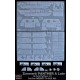 1/35 Panther A M.A.N Pattern #2 Zimmerit set for Meng #TS035 kits