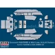 1/35 Panther A Mid-Late Production Man Pattern Zimmerit set for Takom/Das Werk kits