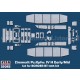 1/35 PzKpfw. Iv H Early/Mid Zimmerit Set for Border-BT-005 Kit