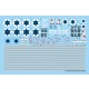 Decals for 1/48 Fouga Magister over Israel