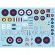 Decals for 1/72 Hawker Hurricane IIc