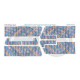 1/32 (Clear Decal) Halberstadt Cl.ii 5 Colour Lozenge Lower Surfaces w/Lozenge Rib Tapes