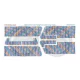 1/32 (Clear Decal) Halberstadt Cl.ii 5 Colour Lozenge Lower Surfaces w/Lozenge Rib Tapes