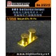 1/350 WWII British HMS Bollards (large, metal parts 40pcs, PE 1pc)