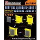 1/700 Navy Gas Cylinders & Shelf Vol.I (resin part: 12pcs, PE: 1pc)