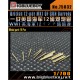 1/700 British 12-pdr MK1 QF Gun Barrels (16pcs)