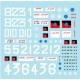 1/35 African Wars #1 - Somalia T-34-85M, T-54A(M), T-55A and BTR-60PB Markings