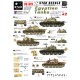 1/35 Decals for Egyptian Tanks 1970s Part 2 : T-55A and T-62