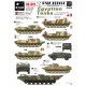 1/35 Decals for Egyptian Tanks 1970s Part 3 : BTR-50PK, OT-62A Topas, PT-76B, BRDM-2, PST-M
