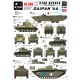 1/35 Decals for US DUKW, M4A2 Sherman (Mid), M3A1 Satan, LVT(A)-1 in Saipan 1944