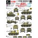 1/35 US 601st Tank Destroyer Battalion Decal for M5A1 Stuart/M2 Halftrack/M10 GMC in Italy
