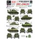 1/35 IWO Jima Sherman Gun & Flamethrower Tanks Decals for M4A2 Mid/M4A2 Flame/M4A3 Flame