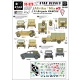 Decals for 1/35 German Afrika Mix Part3 - FJ-Brigade Ramcke/ Opel Blitz/ WV Kubelwagen