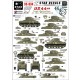 Decals for 1/35 US 44th Tank Battalion in Philippines - M4 Composite Sherman&M5A1 Stuart
