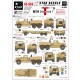 1/35 M19 Diamond Tank Transporter Decals Part1 for Middle East and Western Desert