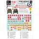 1/35 Formation&AoS Markings/Decals for British 8th and 33rd Armoured Brigade 1944-45