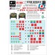 1/35 Formation&AoS Markings/Decals for British 4th and 27th Armoured Brigade 1944-45
